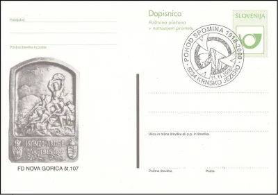POHOD SPOMINA 1918 - 2000